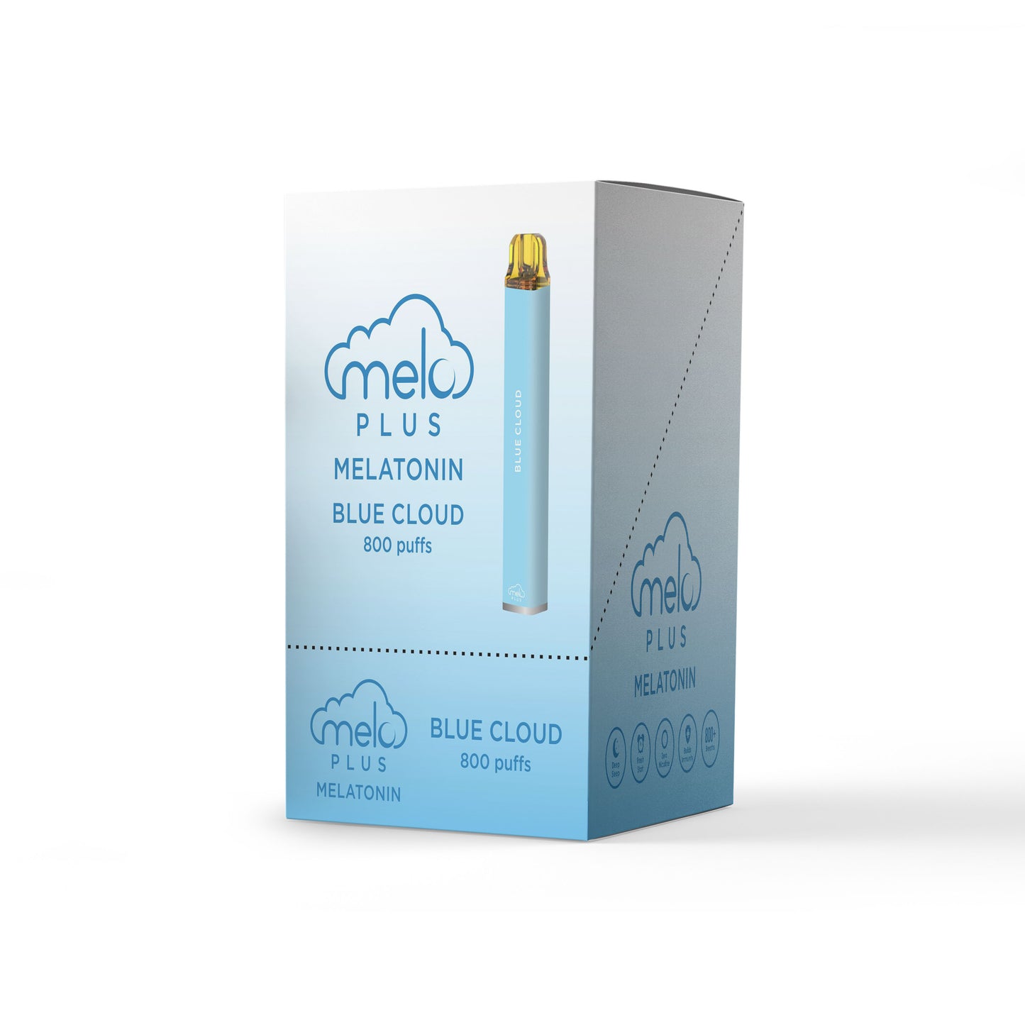 MELO PLUS Melatonin 0% nicotine
