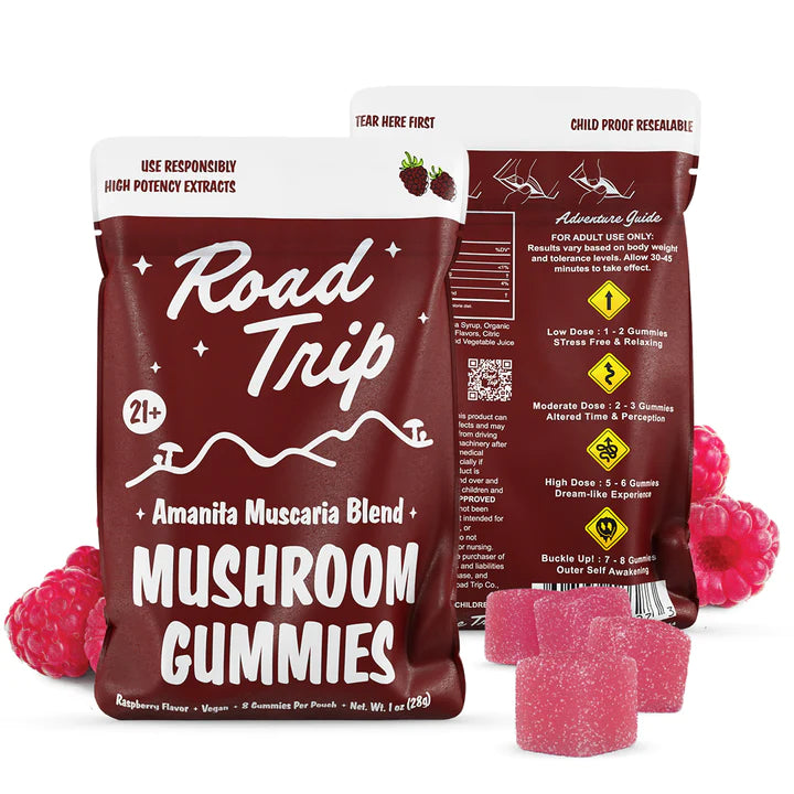 Road Trip Mushroom Gummies